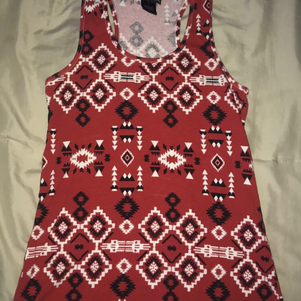 Tribal wet seal tank top